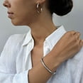 thumbnail image 7 of Italian High Polished Bangle in Sterling Silver, 7 of 7