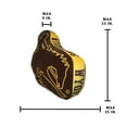 thumbnail image 4 of Logo Brands Wyoming Cowboys XL Puff Pillow, 4 of 5