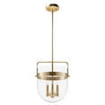 thumbnail image 2 of Hunter Karloff with Clear Glass Pendant Ceiling Light Fixture, 2 of 7