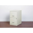 thumbnail image 2 of Hirsh 18" Deep 2 Drawer Letter Width Vertical File Cabinet, Choose Color, 2 of 23