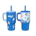 thumbnail image 3 of Zak Designs 16-oz Stainless Steel Double-Wall Tumbler for Kids with Straw, 2-Piece Set, 3 of 7
