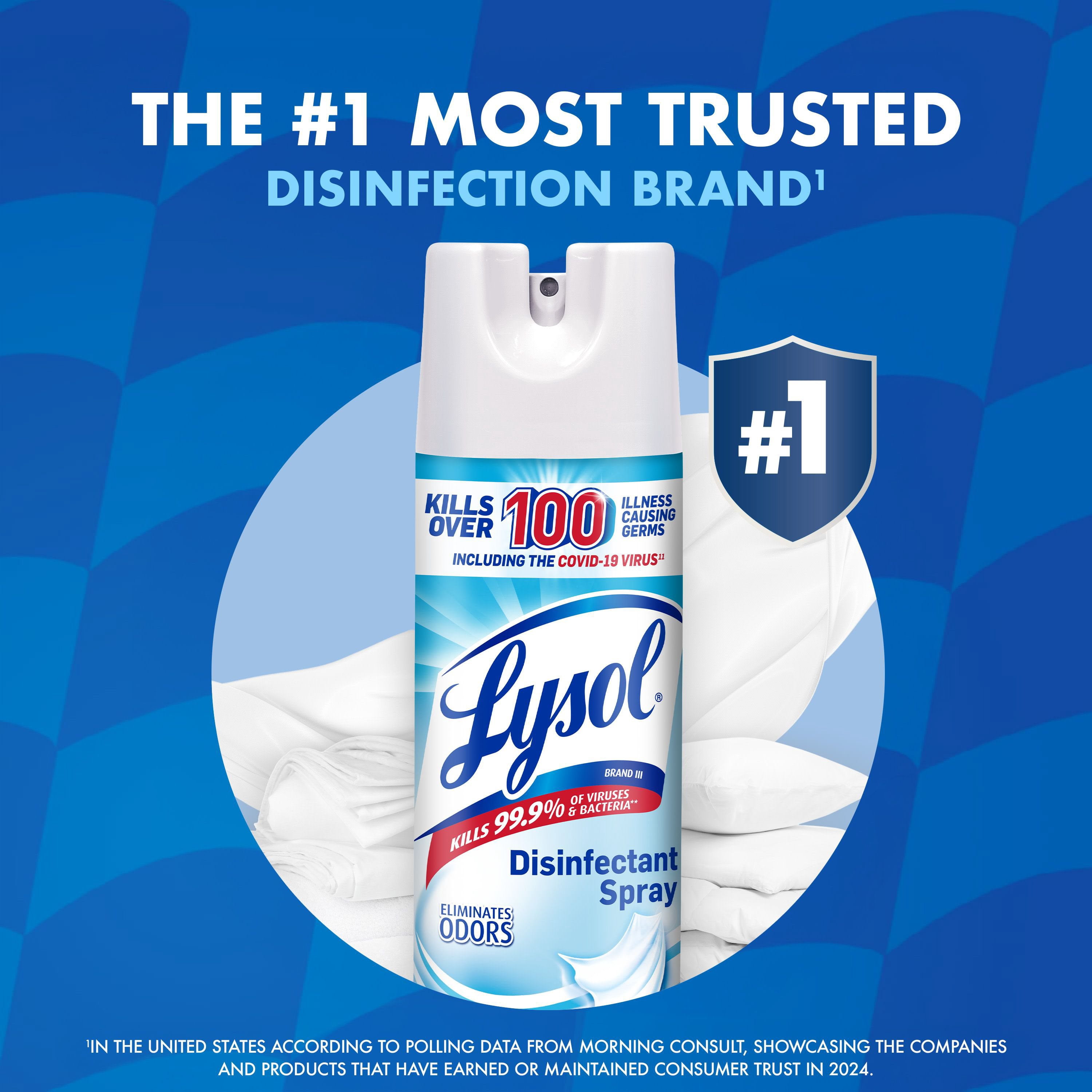Lysol Disinfectant Spray, Crisp Linen 19 oz., 3 pk. - Samsclub.com