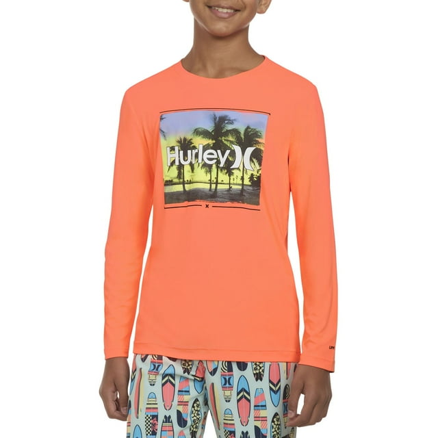 Hurley Boys Long Sleeve UV T-Shirt