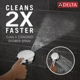 thumbnail image 3 of Delta Faucet 6-Setting Hand Shower with Cleaning Spray, 3 of 16