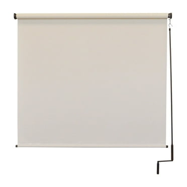 Cordless Outdoor Sun Shade with Removeable Pole - Chalk