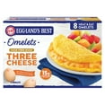 thumbnail image 1 of Eggland's Best Three Cheese Omelet, Frozen, 8 ct., 1 of 9