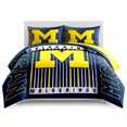 thumbnail image 1 of Logo Brands Michigan Full/Queen Comforter Set, 1 of 5