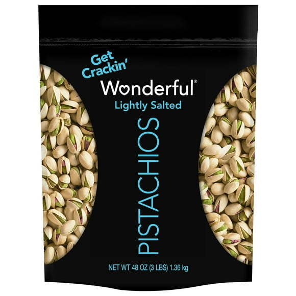 Wonderful Lightly Salted Pistachios, 48 oz.