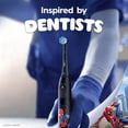 thumbnail image 9 of Oral-B iO Series 2 Kids Electric Toothbrush, Spiderman, Handle + 3 Brush Heads, 9 of 10