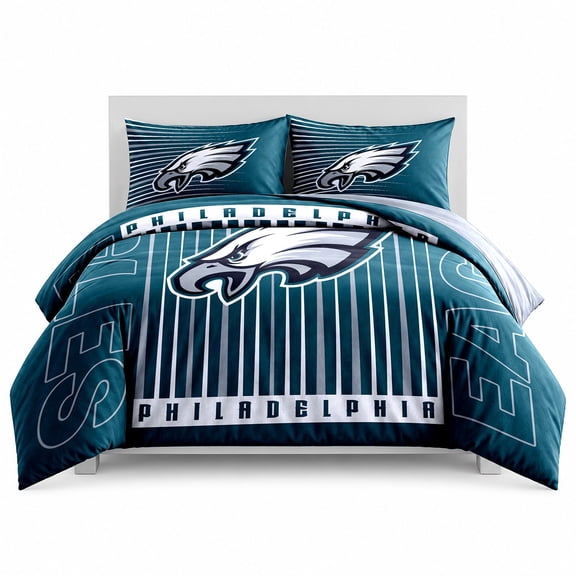Logo Brands Philadelphia Eagles Comforter Set