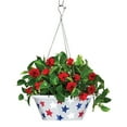 thumbnail image 3 of Member's Mark 14'' Americana Hanging Flower Pot with Stainless Steel Chain, 3 of 3