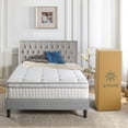 thumbnail image 1 of ZINUS Night Therapy 13” Medium Firm Euro Top Hybrid Mattress, 1 of 10