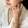 thumbnail image 6 of Solitaire Oval Gemstone Ring in 14K Gold, 6 of 6