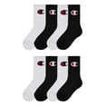 thumbnail image 2 of Champion Kids 8-Pack Crew Sock, 2 of 4