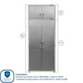 thumbnail image 10 of Seville Classics UltraHD Stacking Top Cabinet, 36” W x 24” D x 18.5” H, 10 of 13