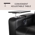 thumbnail image 3 of Travis Home Theater Seating Power-Recliner Chair, 3 of 9