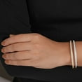 thumbnail image 5 of 1.00 CT. T.W. Round Cut Pave Diamond Bangle Bracelet in 14K Gold, 5 of 5