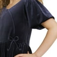 thumbnail image 3 of Lands' End Girls Velour Dress, 3 of 7