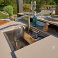 thumbnail image 8 of Range Covered U-Shape Outdoor Kitchen w/ Bar, Grill & Pizza Oven, 8 of 24