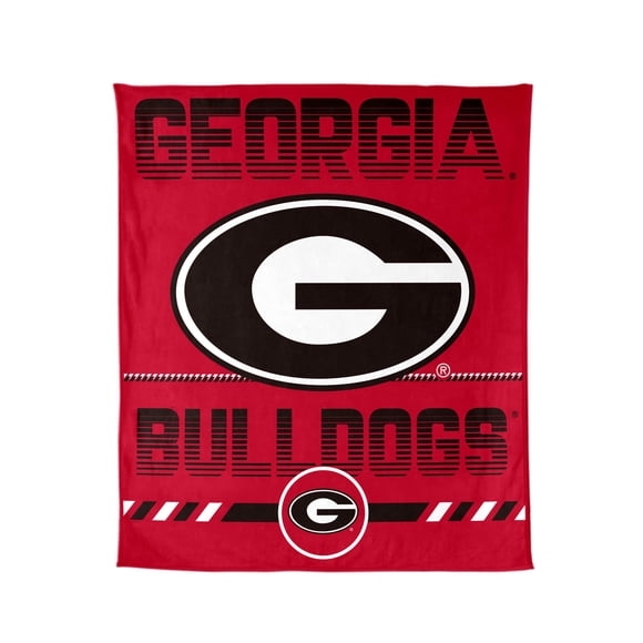 Logo Brands Georgia Bulldogs 60"x70" Super Plush Blanket