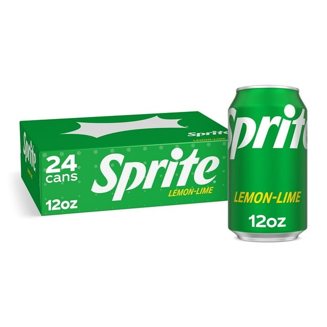 Sprite Lemon Lime Soda Soft Drinks, 12 fl. oz., 24 pk.