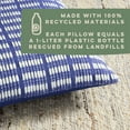thumbnail image 9 of Town & Country Terra Alara Textured Geo Stripe Decorative Pillow, 9 of 9