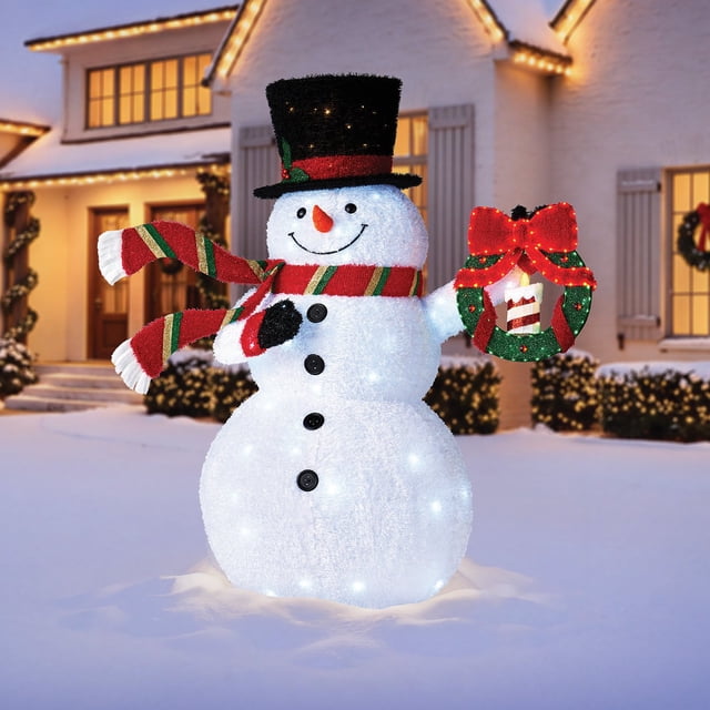 Member's Mark 6' Pre-Lit Pop-Up Snowman