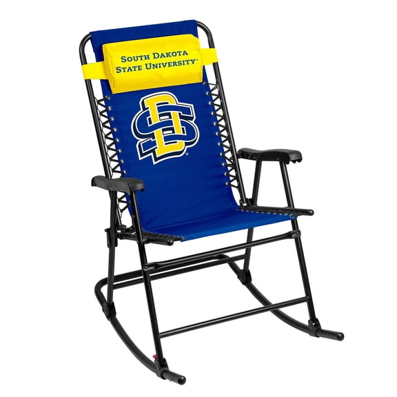 Logo Brands South Dakota State Jackrabbits Bungee Rocker