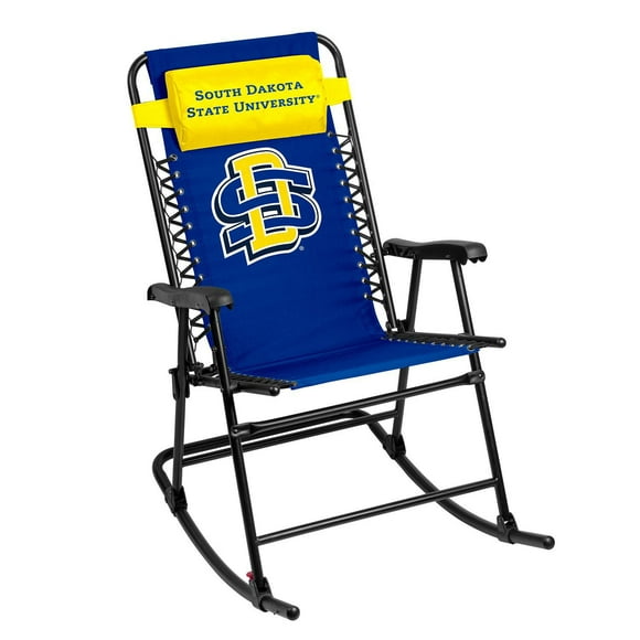 Logo Brands South Dakota State Jackrabbits Bungee Rocker