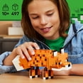 thumbnail image 2 of LEGO Minecraft The Fox Building Toy for Kids, 497 pc., 2 of 6