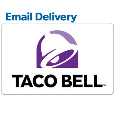 Taco Bell $50 Email Delivery Gift Card