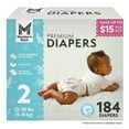 thumbnail image 2 of Member's Mark Premium Baby Diapers, Sizes Newborn - 8, 2 of 17