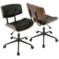 thumbnail image 8 of Lombardi Mid-Century Modern Adjustable Office Chair, Assorted Colors, 8 of 9