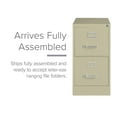 thumbnail image 2 of Hirsh 22" Deep Drawer Letter Width Vertical File Cabinet, Assorted Colors & Sizes, 2 of 10