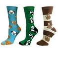 thumbnail image 1 of Spirit Sox 3-Pack Novelty Crew Sock, 1 of 6