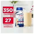 thumbnail image 4 of Ensure Plus Nutrition Shake, Small Meal Replacement Shake, Vanilla 8 fl. oz., 24 ct., 4 of 9