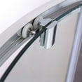thumbnail image 6 of Breeze 32” x 32” x 77” Corner Shower Kit with Clear Glass, Walls, Base and Hardware, 6 of 18