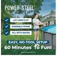 thumbnail image 12 of Bestway Power Steel 16' x 48" Above Ground Pool Set, 12 of 17