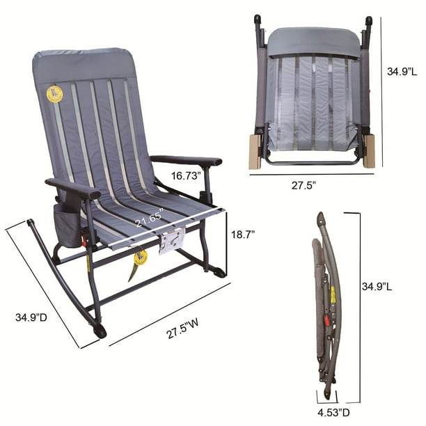 Member's Mark Portable Folding Rocking Chair - Samsclub.com