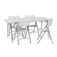 thumbnail image 8 of NPS 30 x 72 Heavy-Duty Fold-in-Half Table, Speckled Gray, 8 of 10