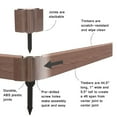 thumbnail image 5 of Classic Sienna Raised Garden Bed Garden Star 12' x 12' x 11" - 1" Profile, 5 of 5