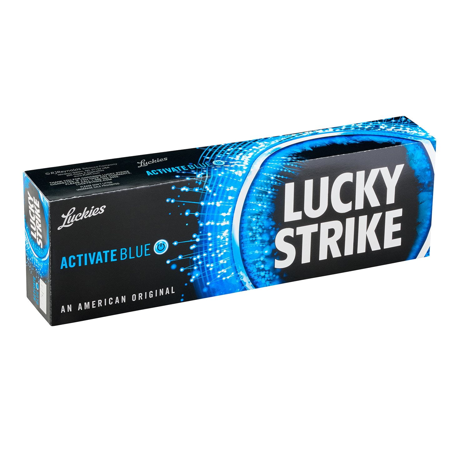 lucky strike cigarette rewards Lucky Strike Activate Blue Box Cigaretttes 20 ct., 10 pk