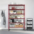 thumbnail image 11 of Member's Mark 6-Tier NSF Heavy Duty Wire Shelving, 47.75" W x 18" D x 75.5" H, 11 of 15