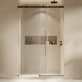 thumbnail image 2 of OVE Decors Selby 45-1/16 - 48"W x 74"H  Frameless Sliding Shower Door with Clear Glass, 2 of 9