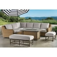 thumbnail image 2 of Member's Mark Athena Sectional with Sintered Stone Top and Sunbrella Fabric, 7pc, 2 of 10