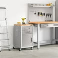 thumbnail image 15 of Seville Classics UltraHD 2-Drawer Rolling Storage Cabinet, 15 of 25