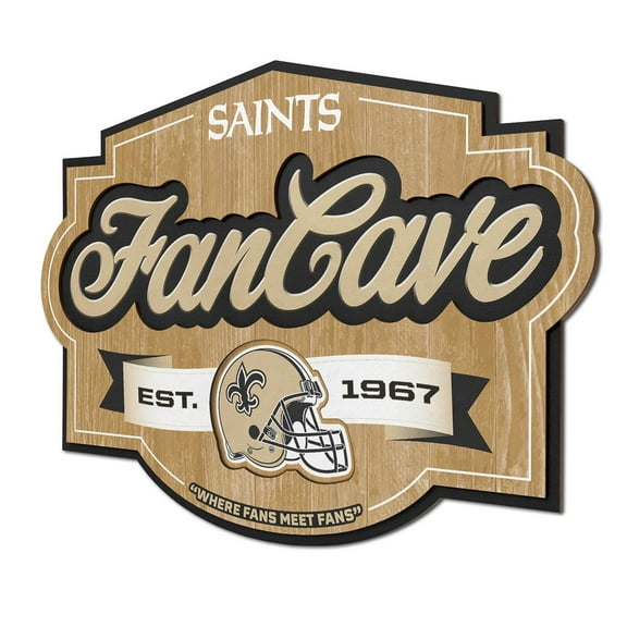 YouTheFan NFL 17” x 12.5” Fan Cave Sign