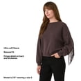 thumbnail image 10 of Edited by Maren Morris Women's Fringe Sweatshirt, 10 of 14