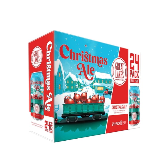 Great Lakes Christmas Ale Beer, 12 fl. oz. can, 24 pk.