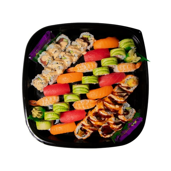 Member's Mark by FujiSan Kobe Sushi Roll Party Tray, 42 pcs.